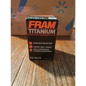 New Fram Titanium Oil Filter FS10515 Car Maintenance Oil Change